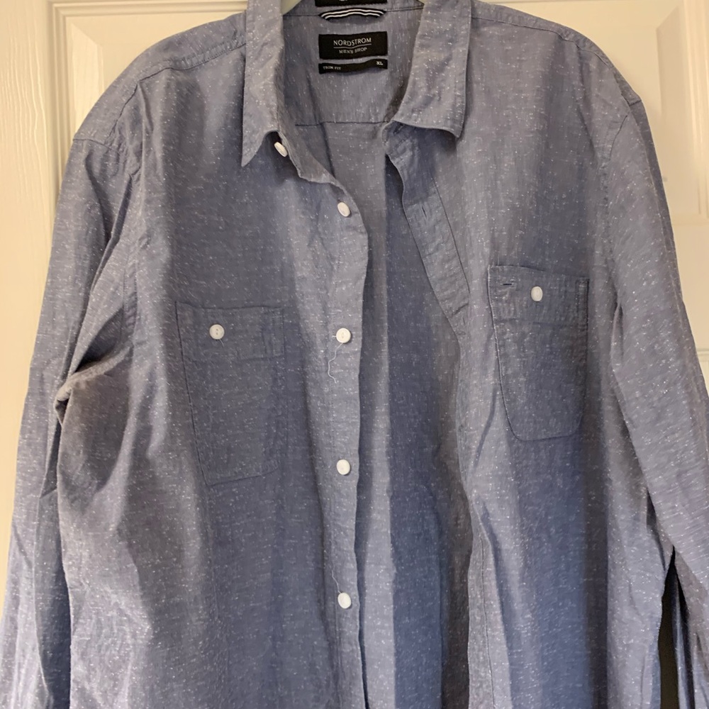 Men’s long sleeve casual shirt